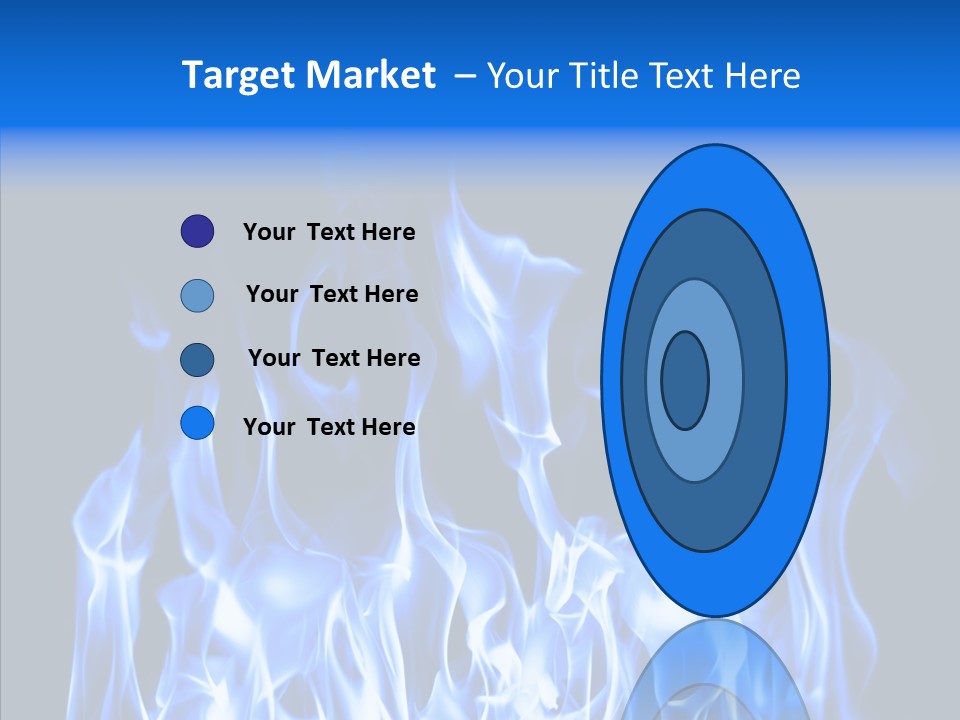 Flaming Beautiful Flambering PowerPoint Template