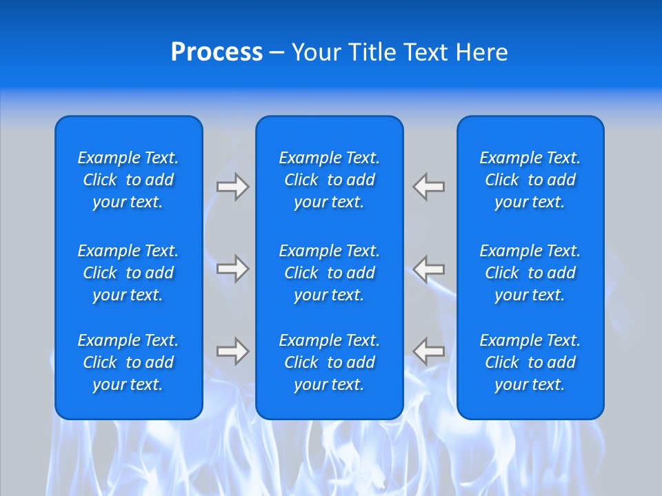 Flaming Beautiful Flambering PowerPoint Template