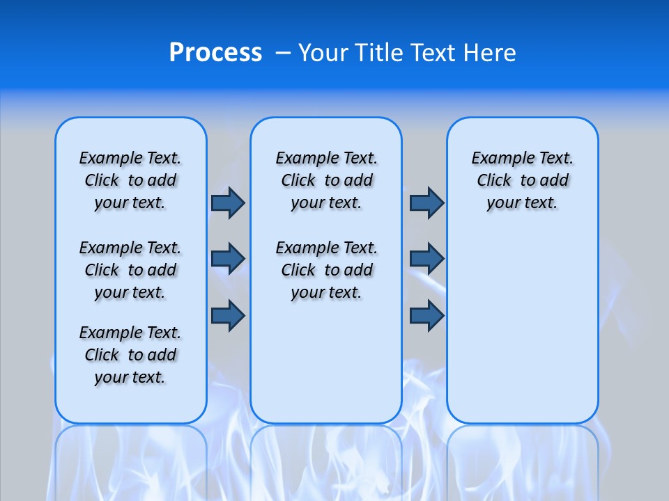 Flaming Beautiful Flambering PowerPoint Template