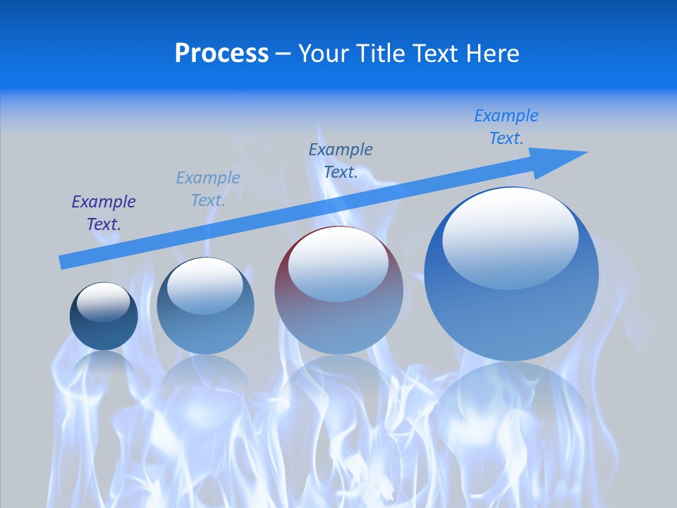 Flaming Beautiful Flambering PowerPoint Template