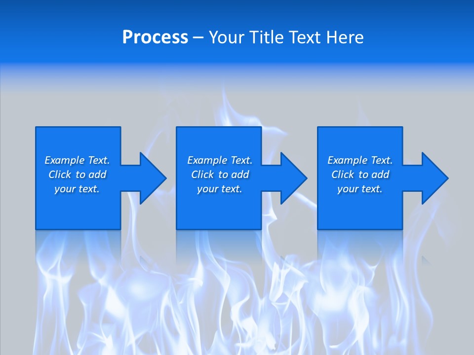 Flaming Beautiful Flambering PowerPoint Template