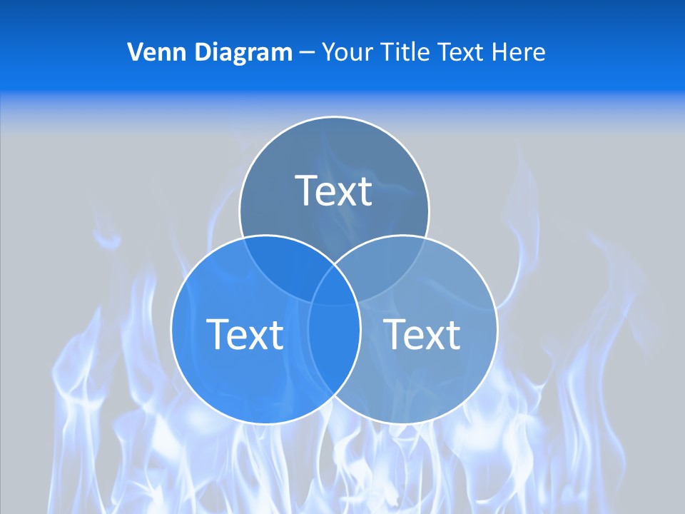 Flaming Beautiful Flambering PowerPoint Template