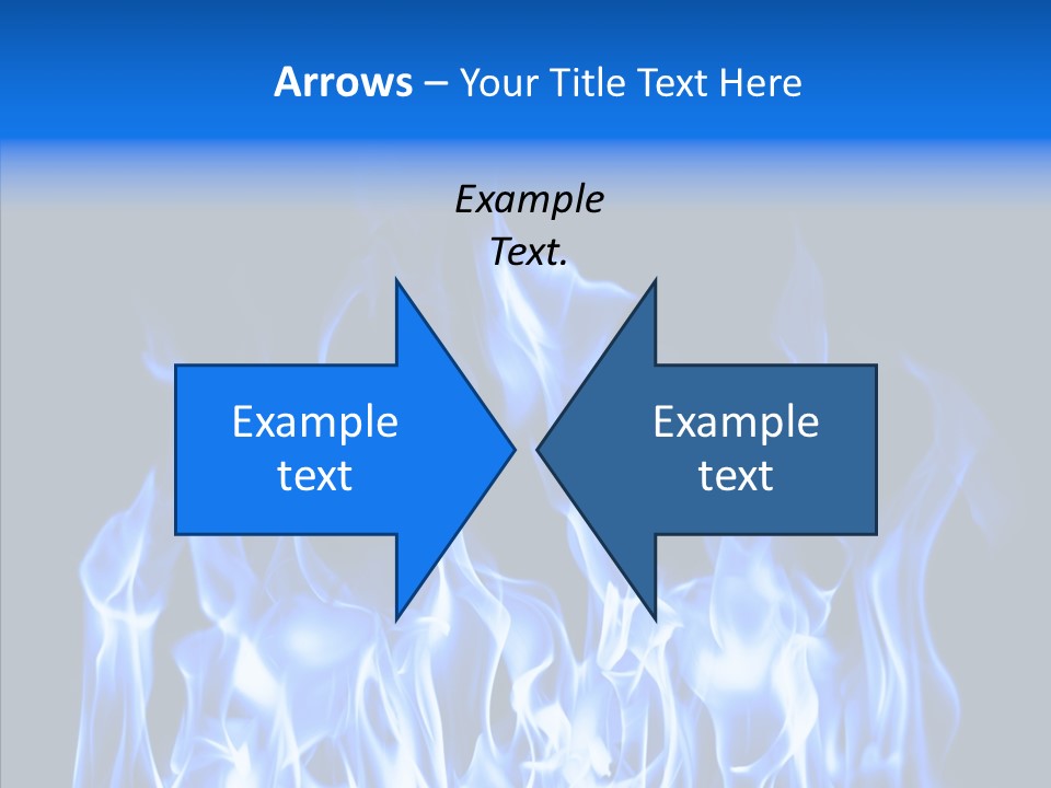 Flaming Beautiful Flambering PowerPoint Template