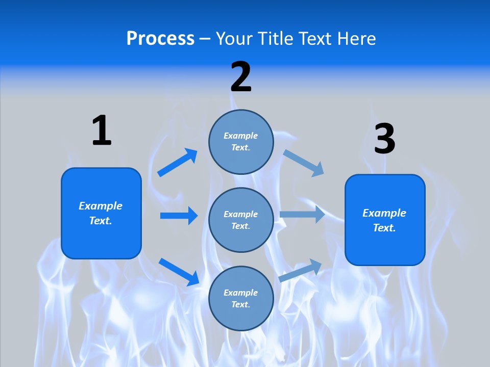 Flaming Beautiful Flambering PowerPoint Template
