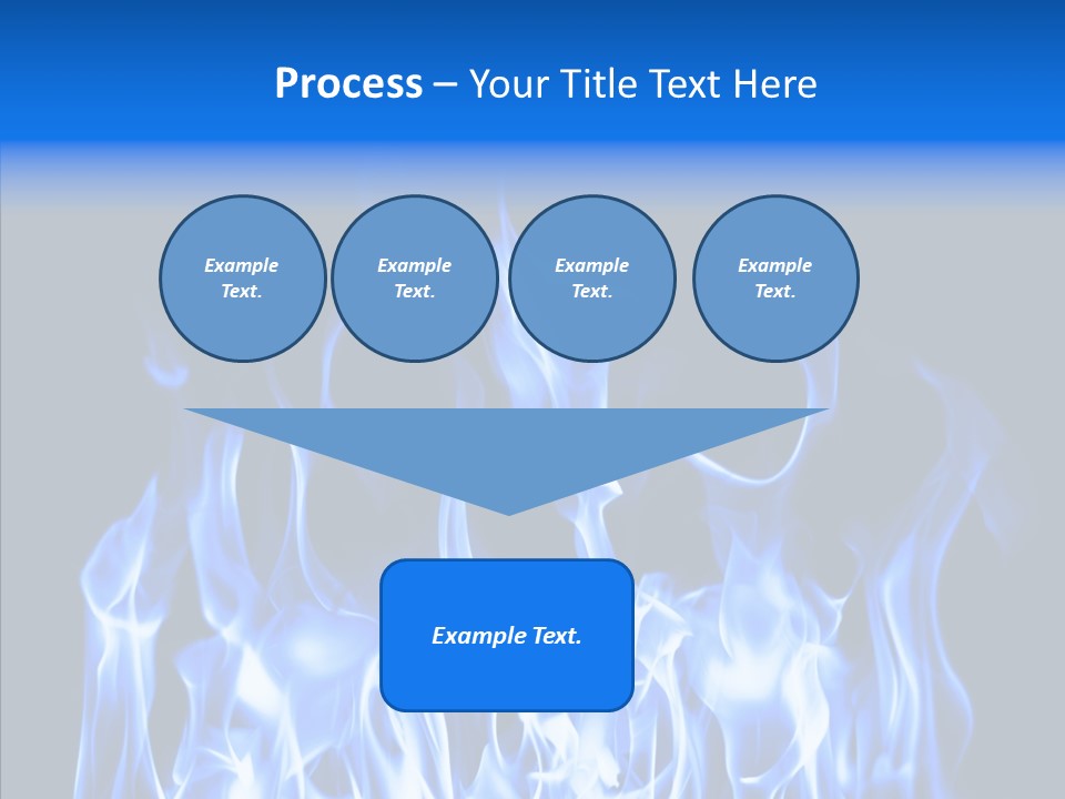 Flaming Beautiful Flambering PowerPoint Template