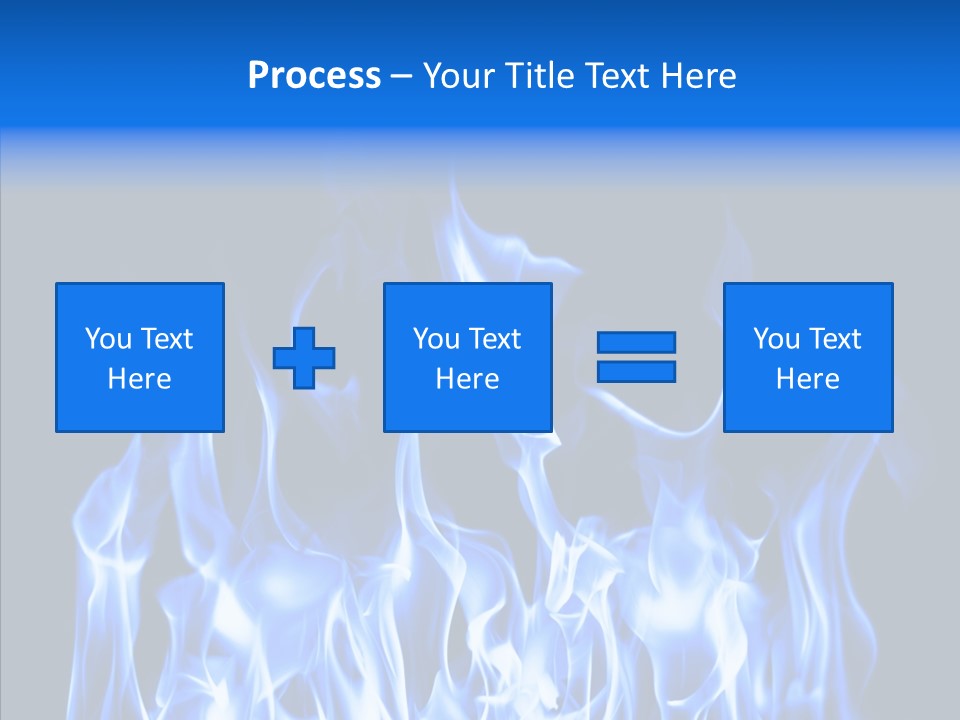 Flaming Beautiful Flambering PowerPoint Template