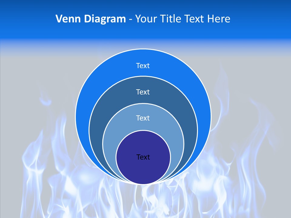 Flaming Beautiful Flambering PowerPoint Template