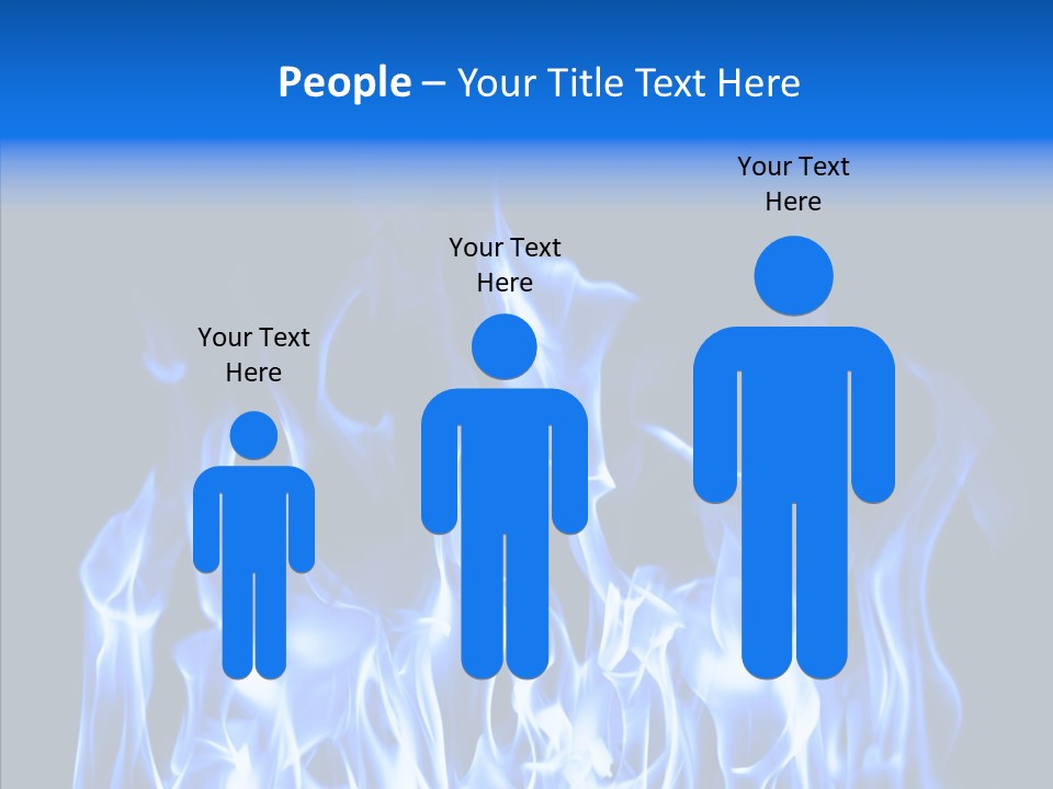 Flaming Beautiful Flambering PowerPoint Template