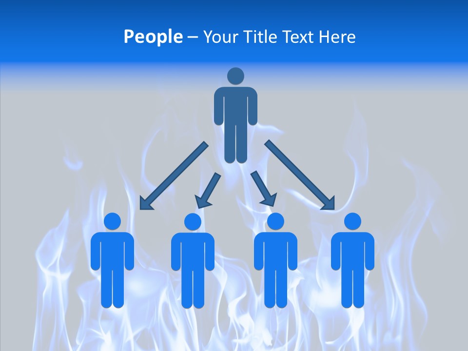 Flaming Beautiful Flambering PowerPoint Template
