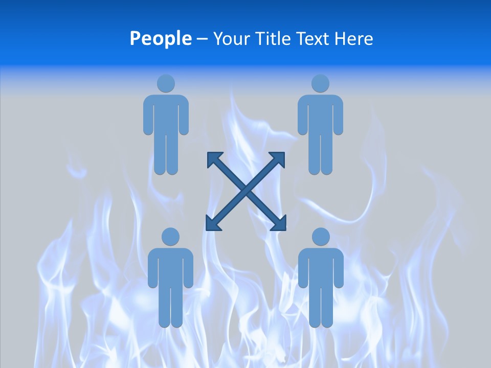 Flaming Beautiful Flambering PowerPoint Template