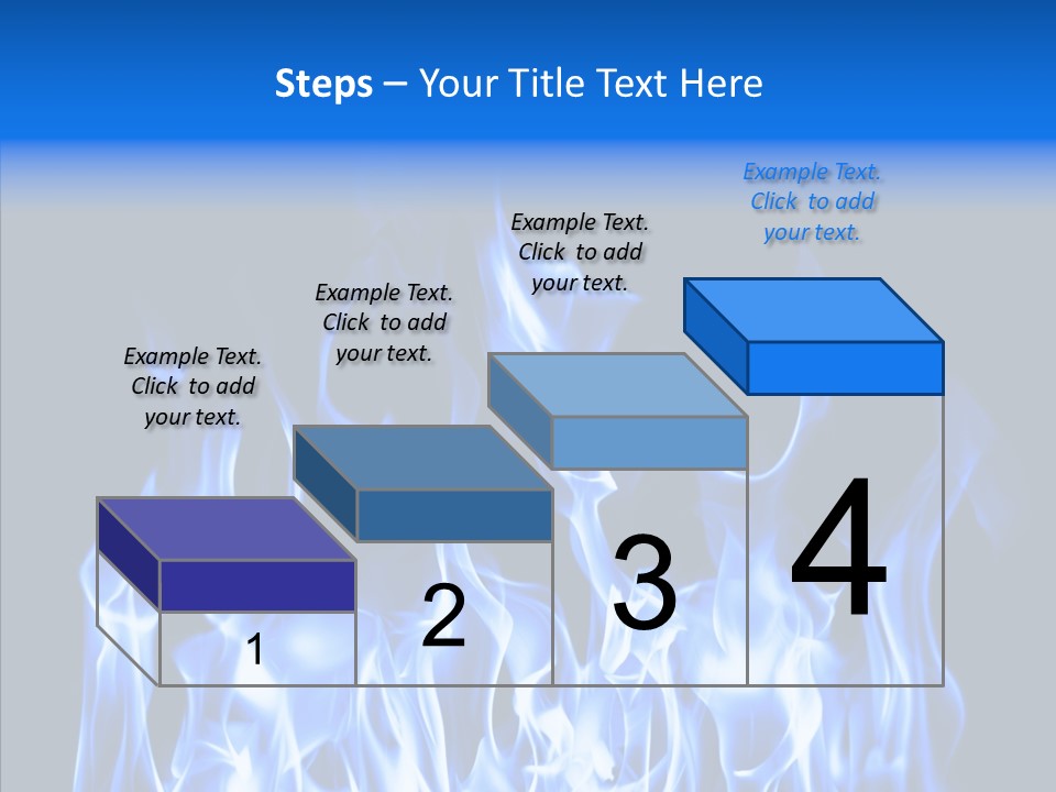 Flaming Beautiful Flambering PowerPoint Template