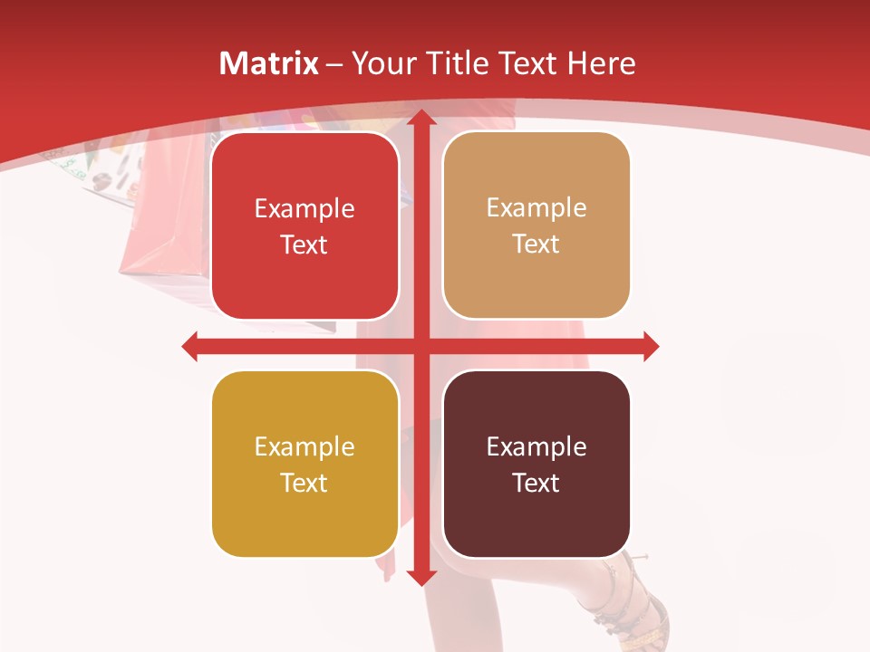 Background Girl Lady PowerPoint Template