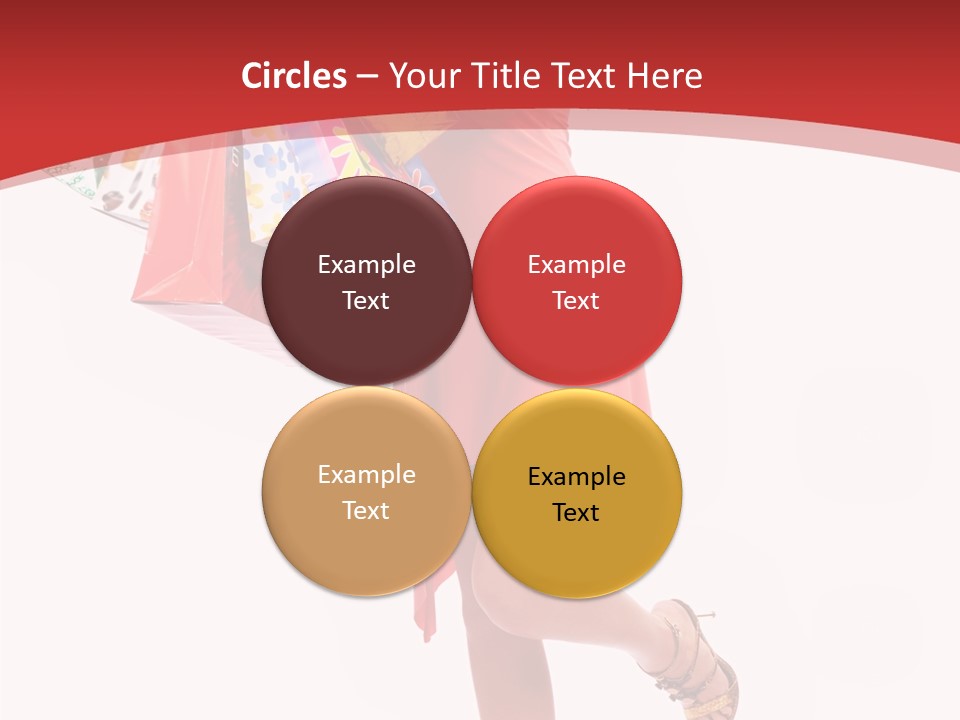 Background Girl Lady PowerPoint Template