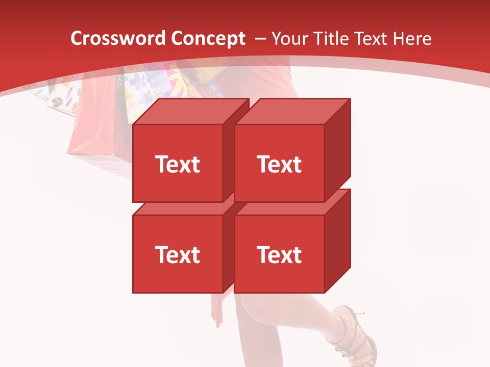 Background Girl Lady PowerPoint Template