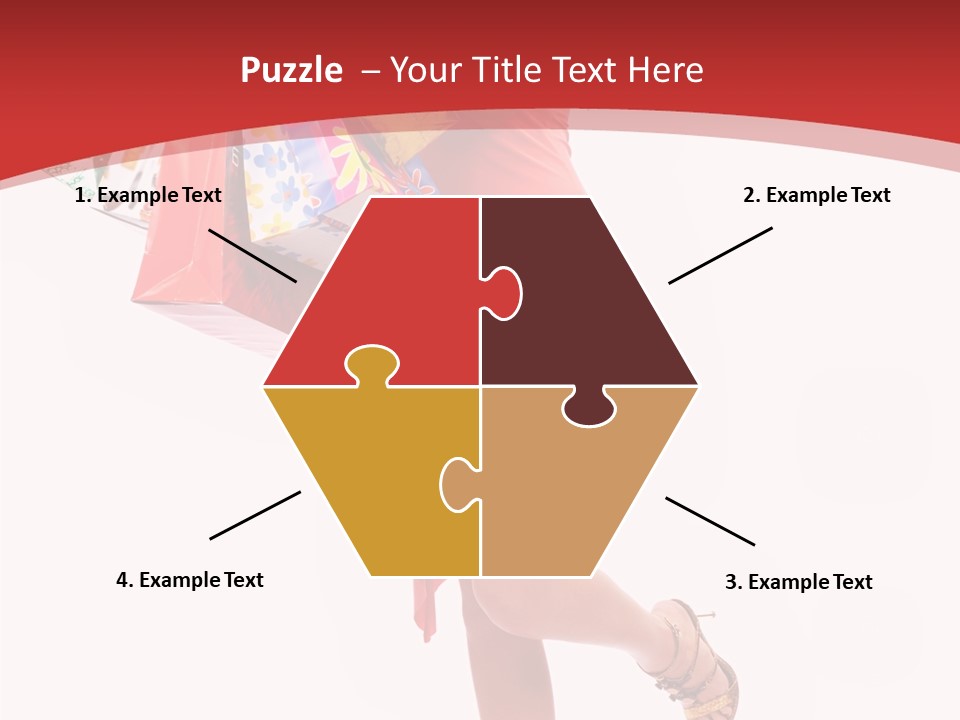 Background Girl Lady PowerPoint Template