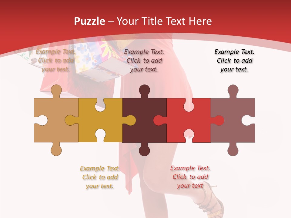 Background Girl Lady PowerPoint Template