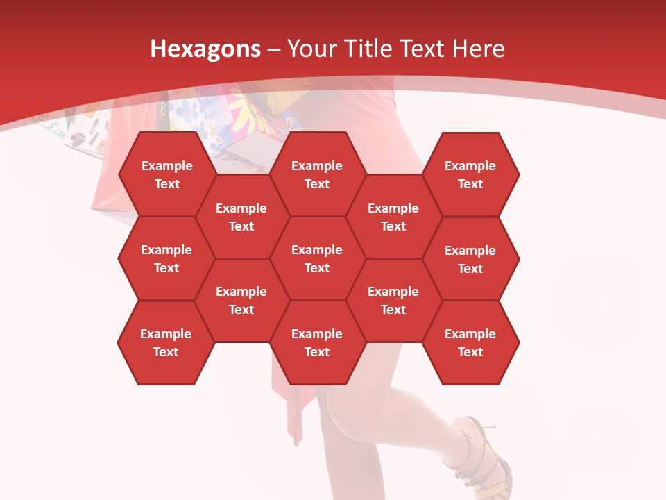 Background Girl Lady PowerPoint Template