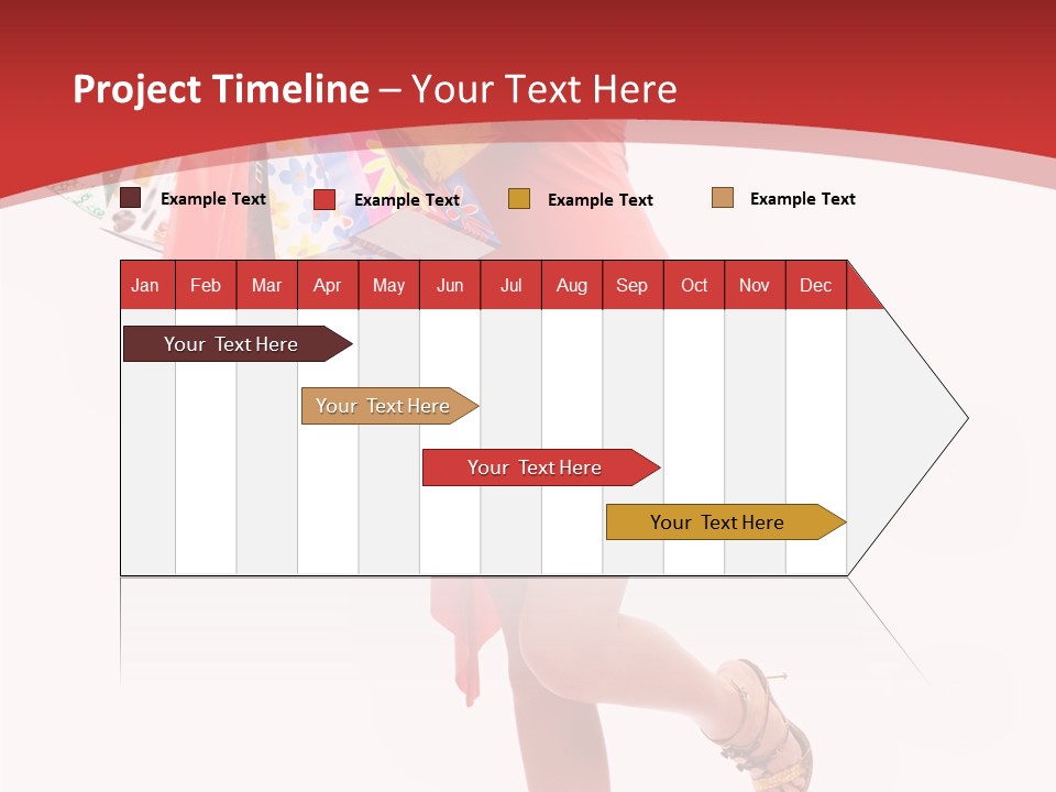 Background Girl Lady PowerPoint Template