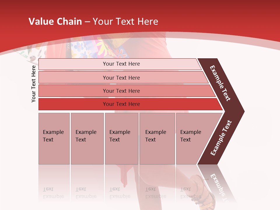 Background Girl Lady PowerPoint Template