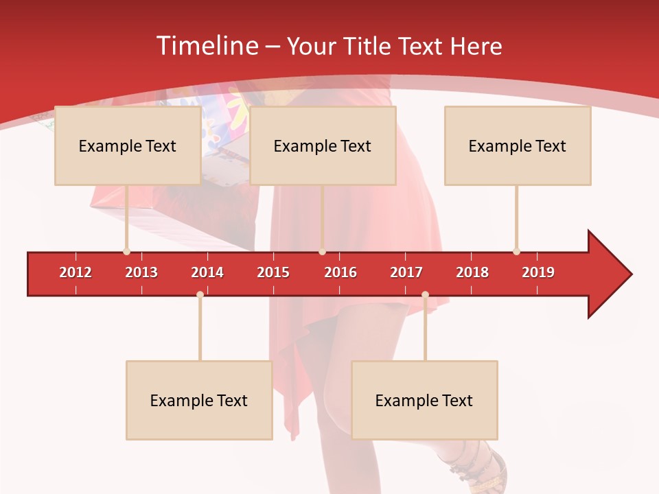 Background Girl Lady PowerPoint Template