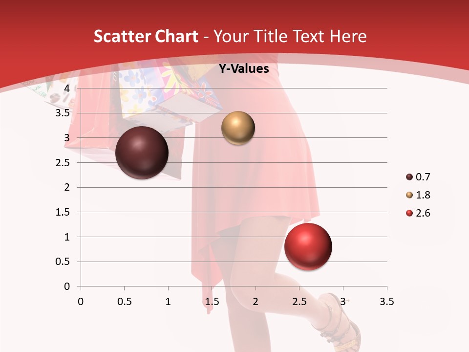 Background Girl Lady PowerPoint Template