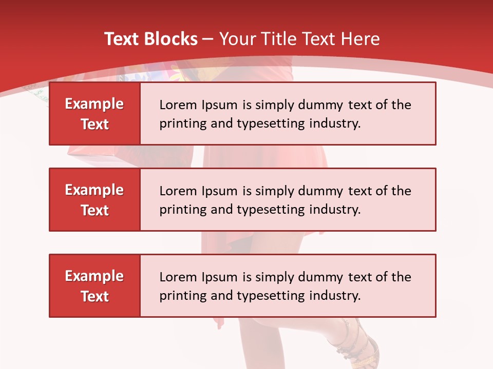 Background Girl Lady PowerPoint Template