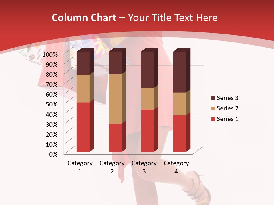 Background Girl Lady PowerPoint Template