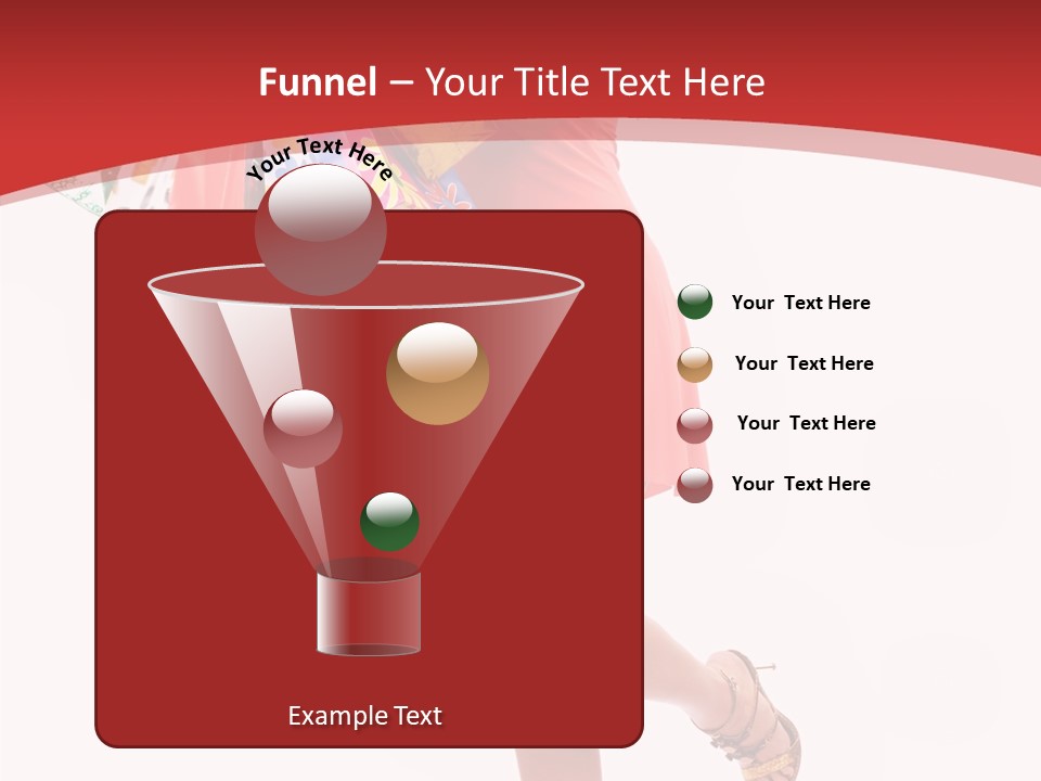 Background Girl Lady PowerPoint Template