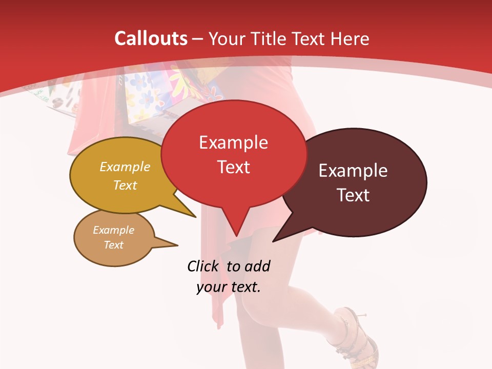 Background Girl Lady PowerPoint Template