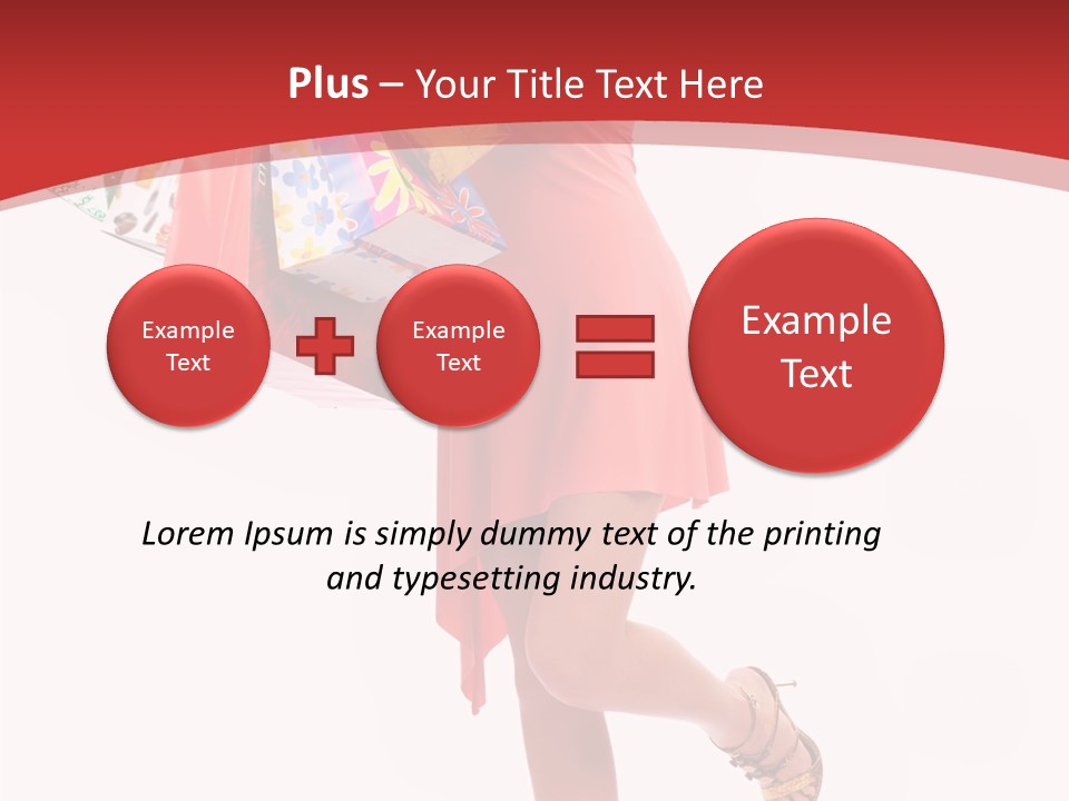 Background Girl Lady PowerPoint Template