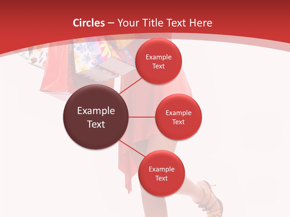 Background Girl Lady PowerPoint Template