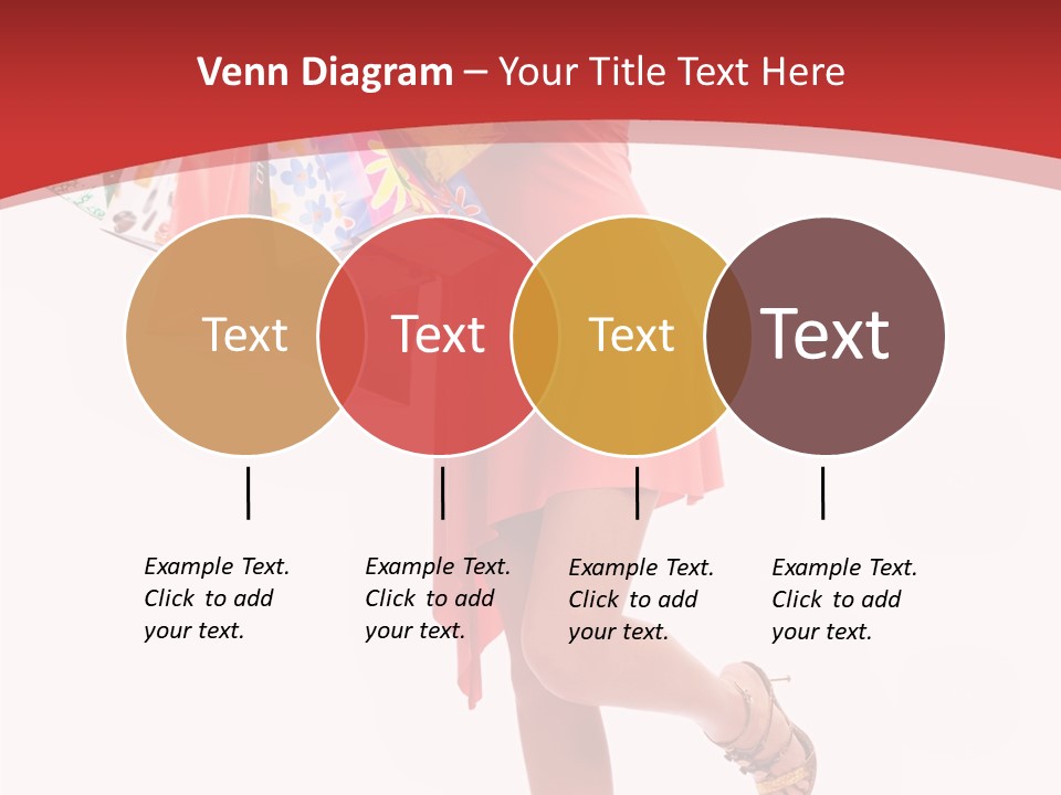 Background Girl Lady PowerPoint Template