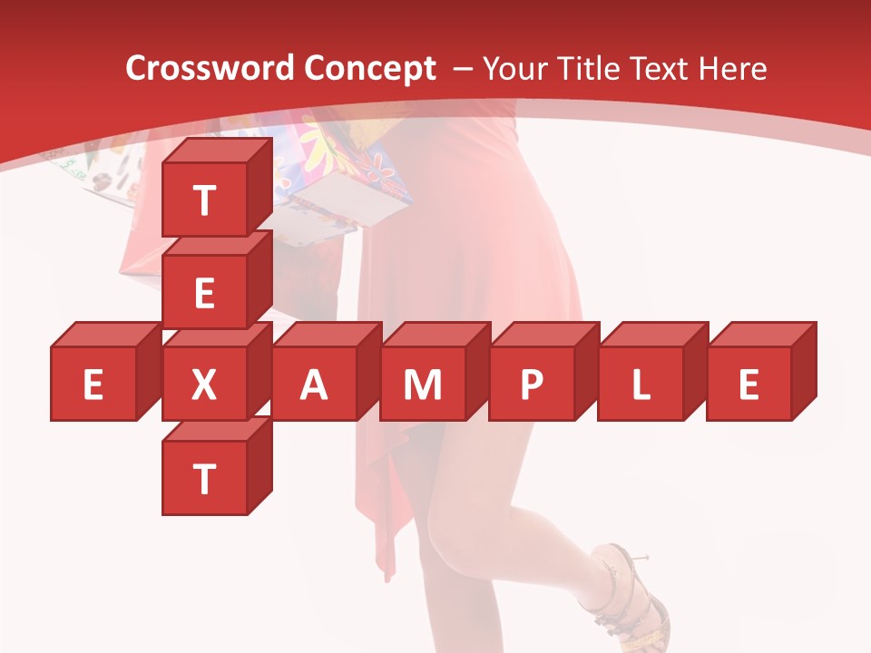 Background Girl Lady PowerPoint Template