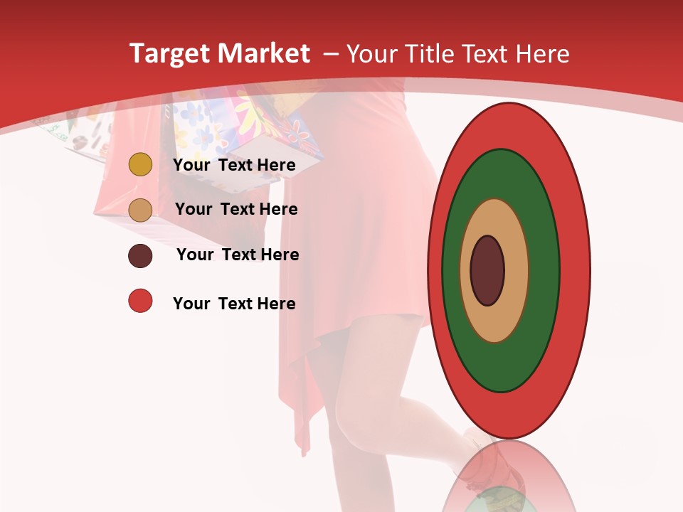 Background Girl Lady PowerPoint Template