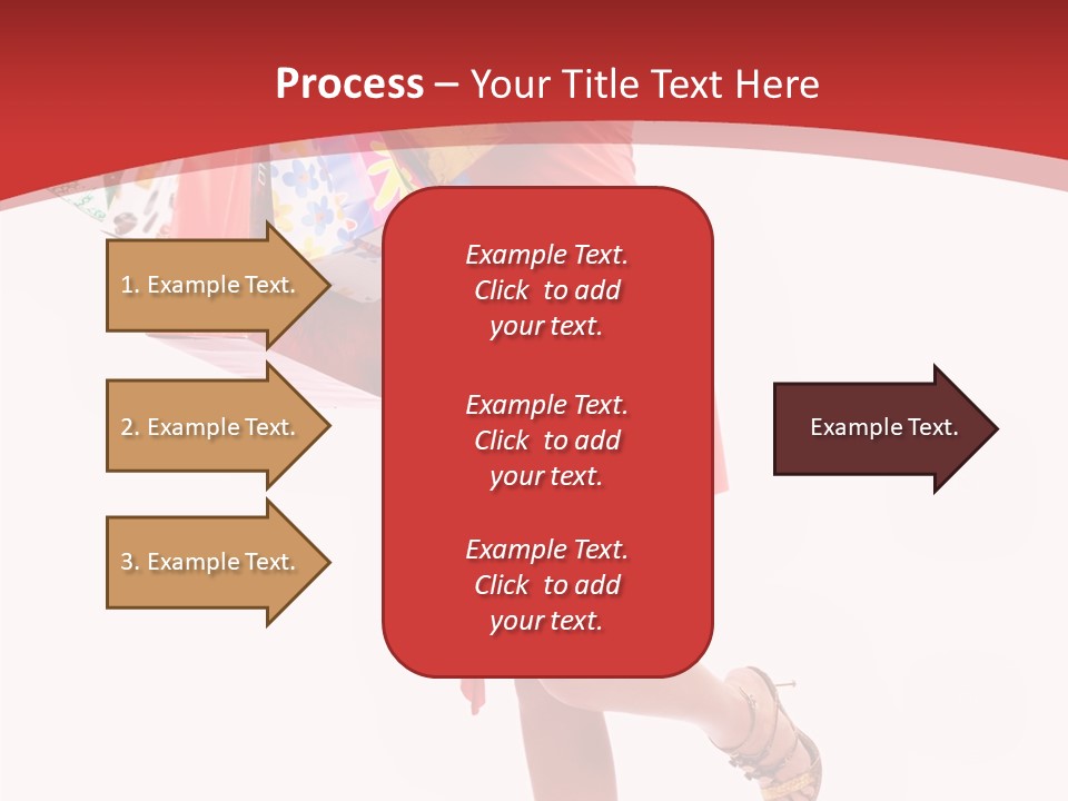 Background Girl Lady PowerPoint Template