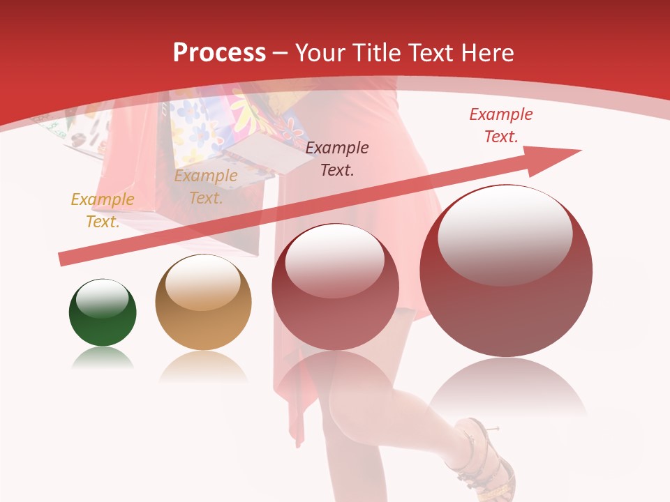 Background Girl Lady PowerPoint Template