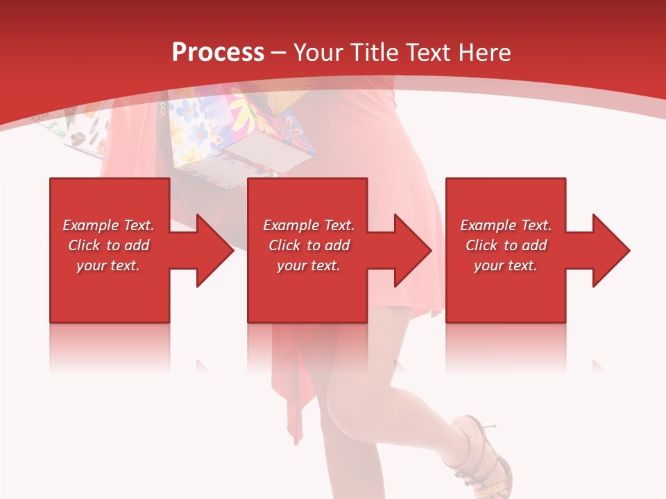 Background Girl Lady PowerPoint Template