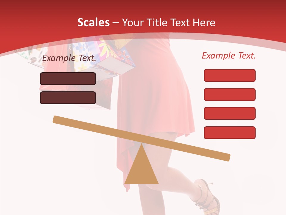 Background Girl Lady PowerPoint Template