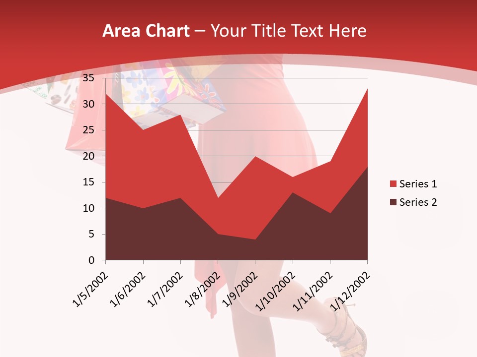 Background Girl Lady PowerPoint Template