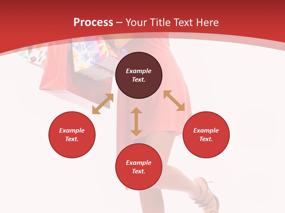 Background Girl Lady PowerPoint Template