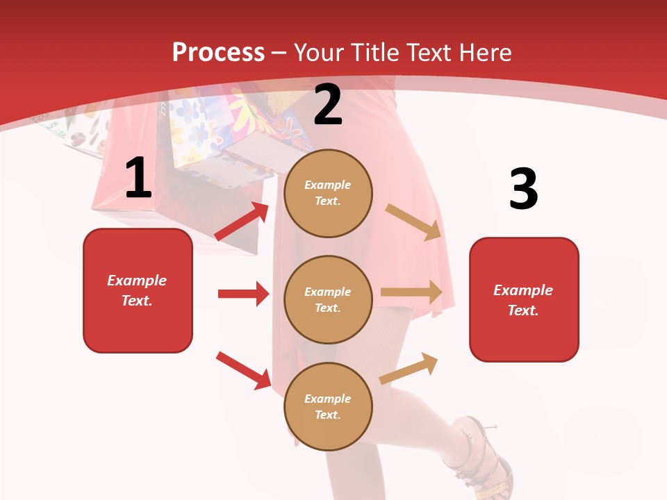 Background Girl Lady PowerPoint Template