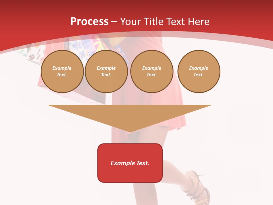 Background Girl Lady PowerPoint Template