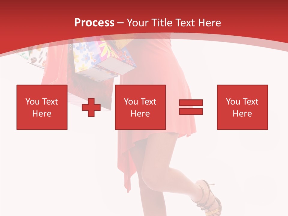 Background Girl Lady PowerPoint Template