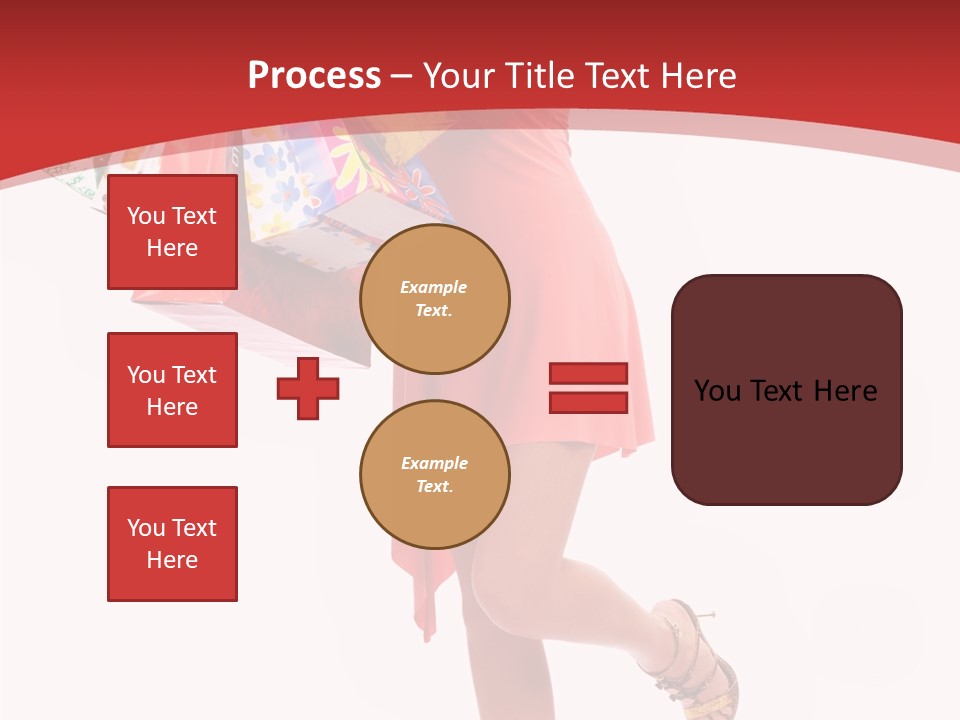 Background Girl Lady PowerPoint Template