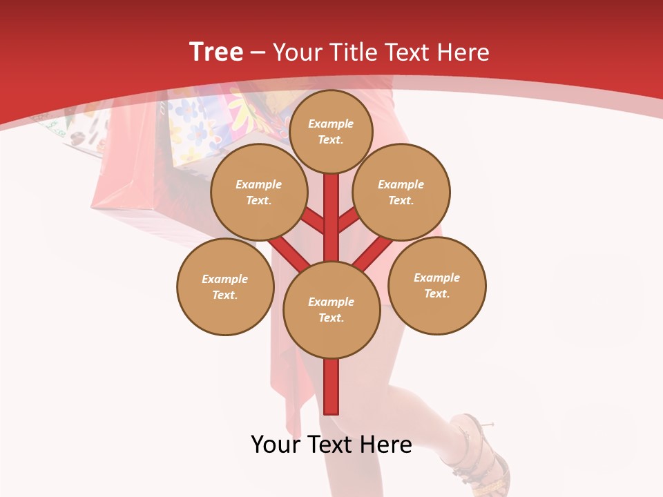 Background Girl Lady PowerPoint Template