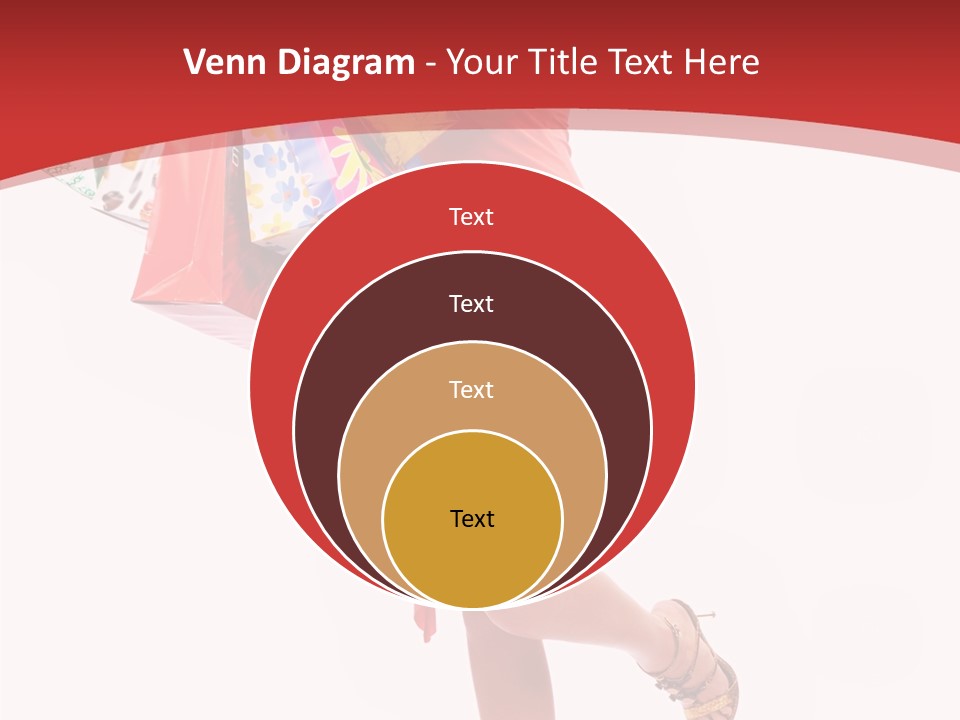 Background Girl Lady PowerPoint Template