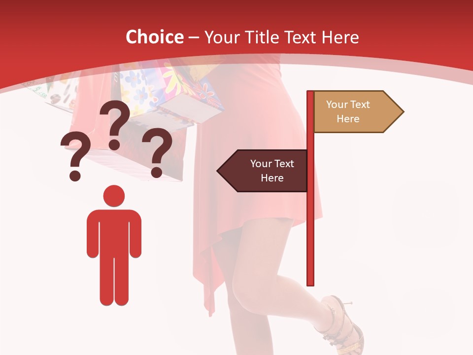 Background Girl Lady PowerPoint Template