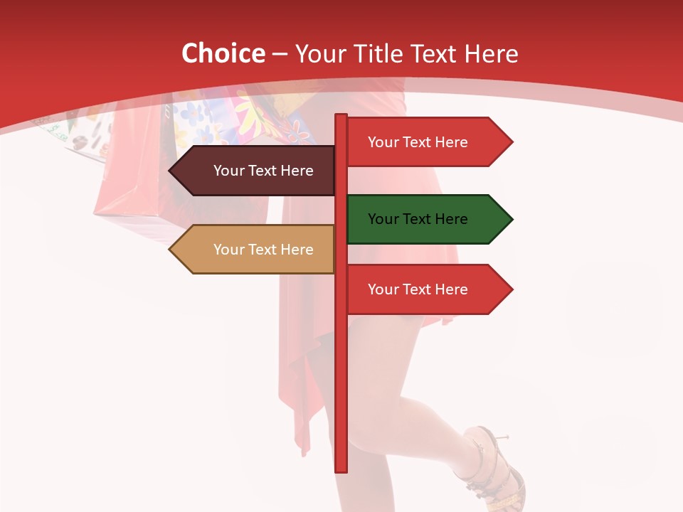 Background Girl Lady PowerPoint Template