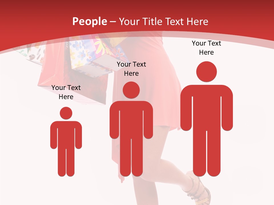 Background Girl Lady PowerPoint Template