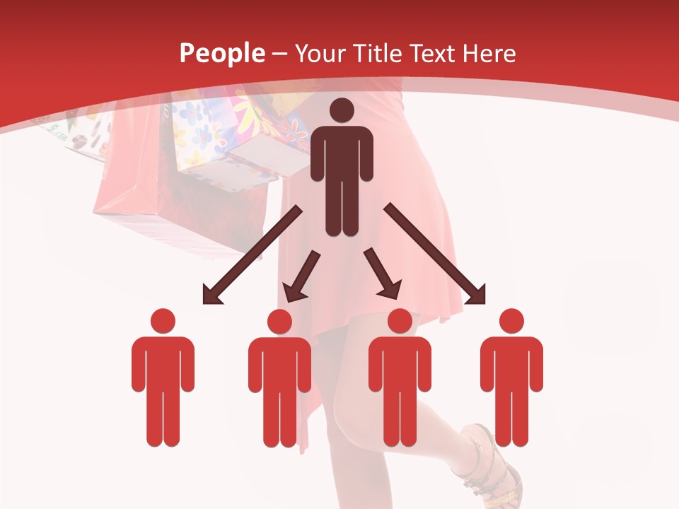 Background Girl Lady PowerPoint Template